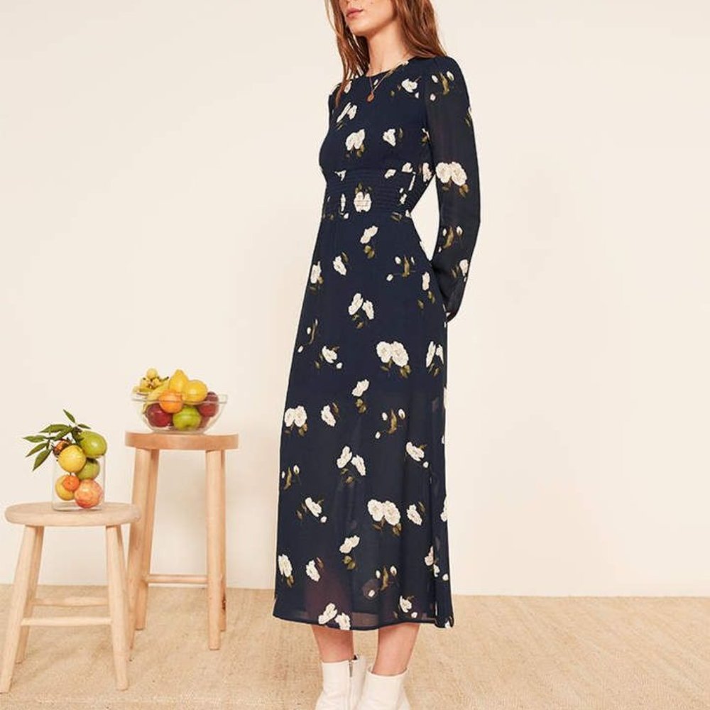 Reformation Virginia Dress - Picture 1 of 11